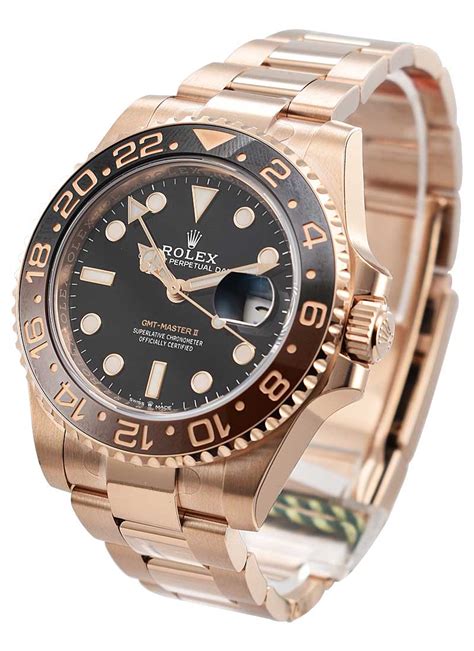 rolex gmt-master ii 126715chnr rose gold|Rolex GMT Master 2 movement.